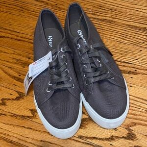 Superga Canvas platform Sneakers size 39.5 nwt